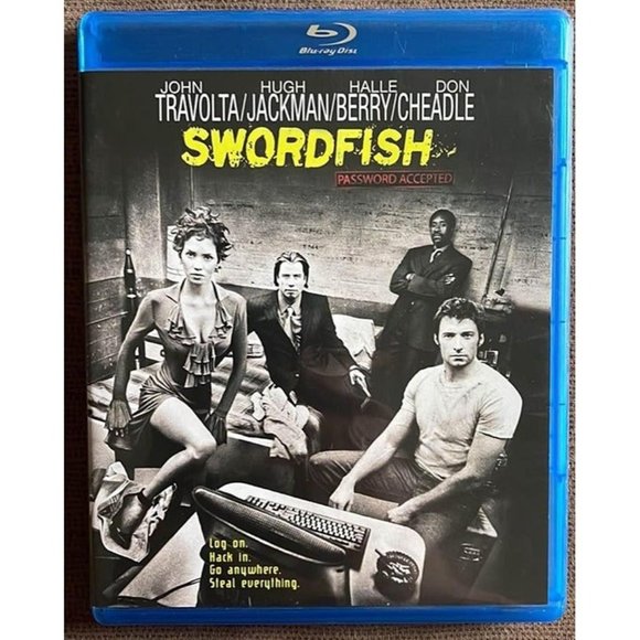 Swordfish Bluray John Travolta, Hugh Jackman, Halle Berry - Picture 1 of 4